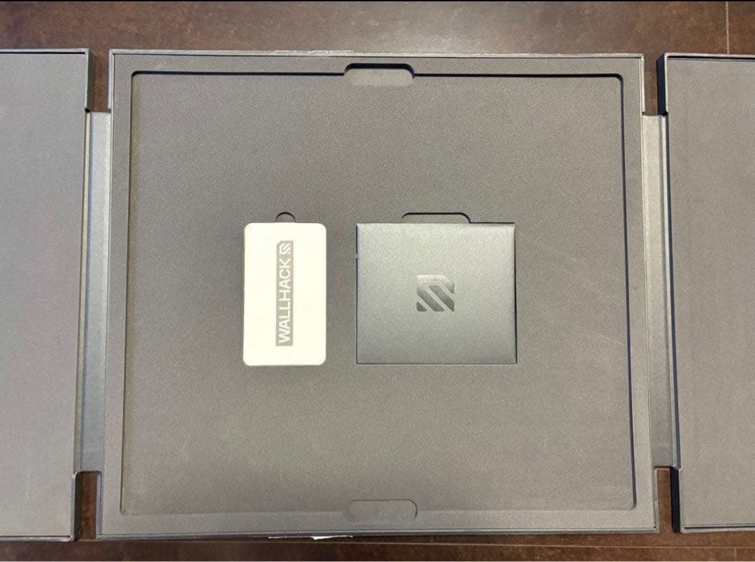 WALLHACK SP-004 ガラスマウスパッド ブラック