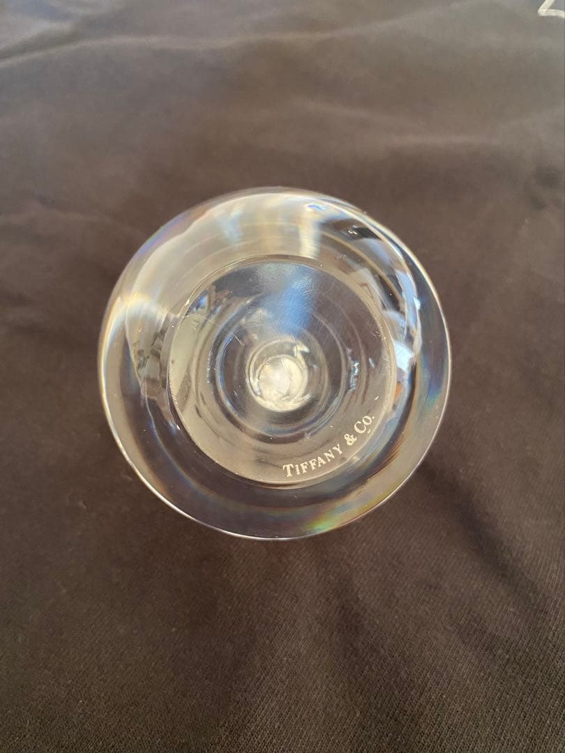 Tiffany & Co. リンゴ型ガラスオブジェ