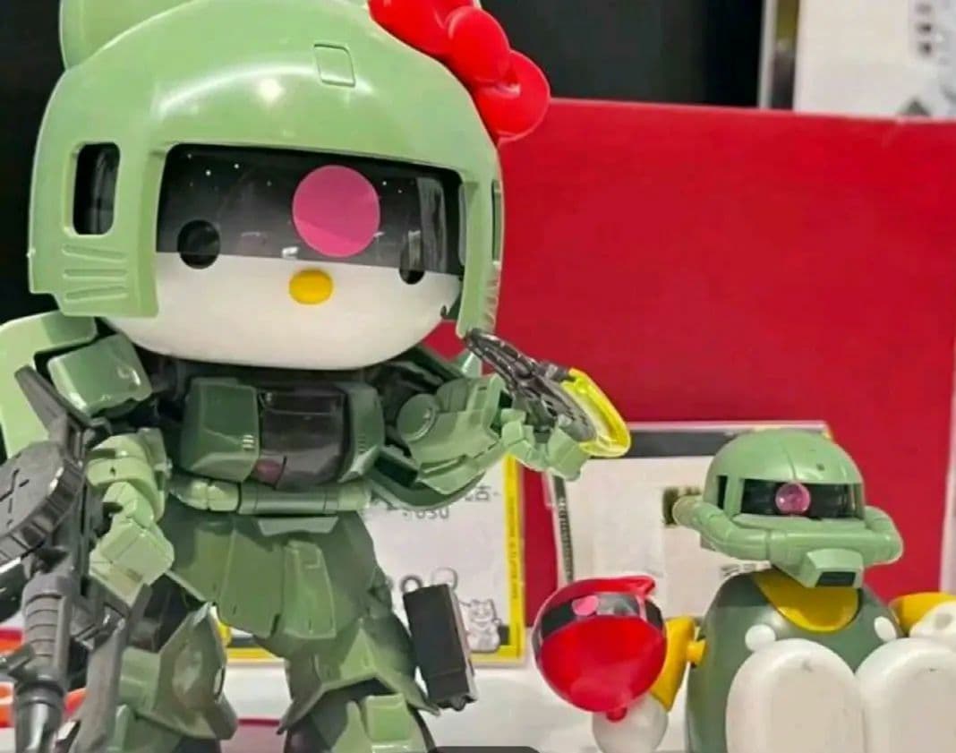 ハローキティ ザク プラモデル 2種類セット