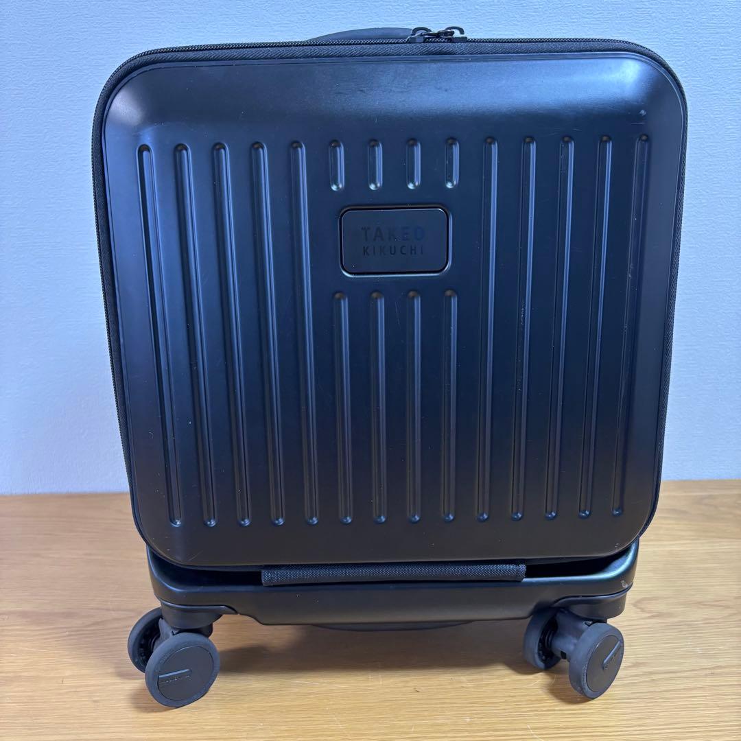 タケオキクチ　キャリーケース　4輪 22L 機内持ち込み　スーツケース　メンズ