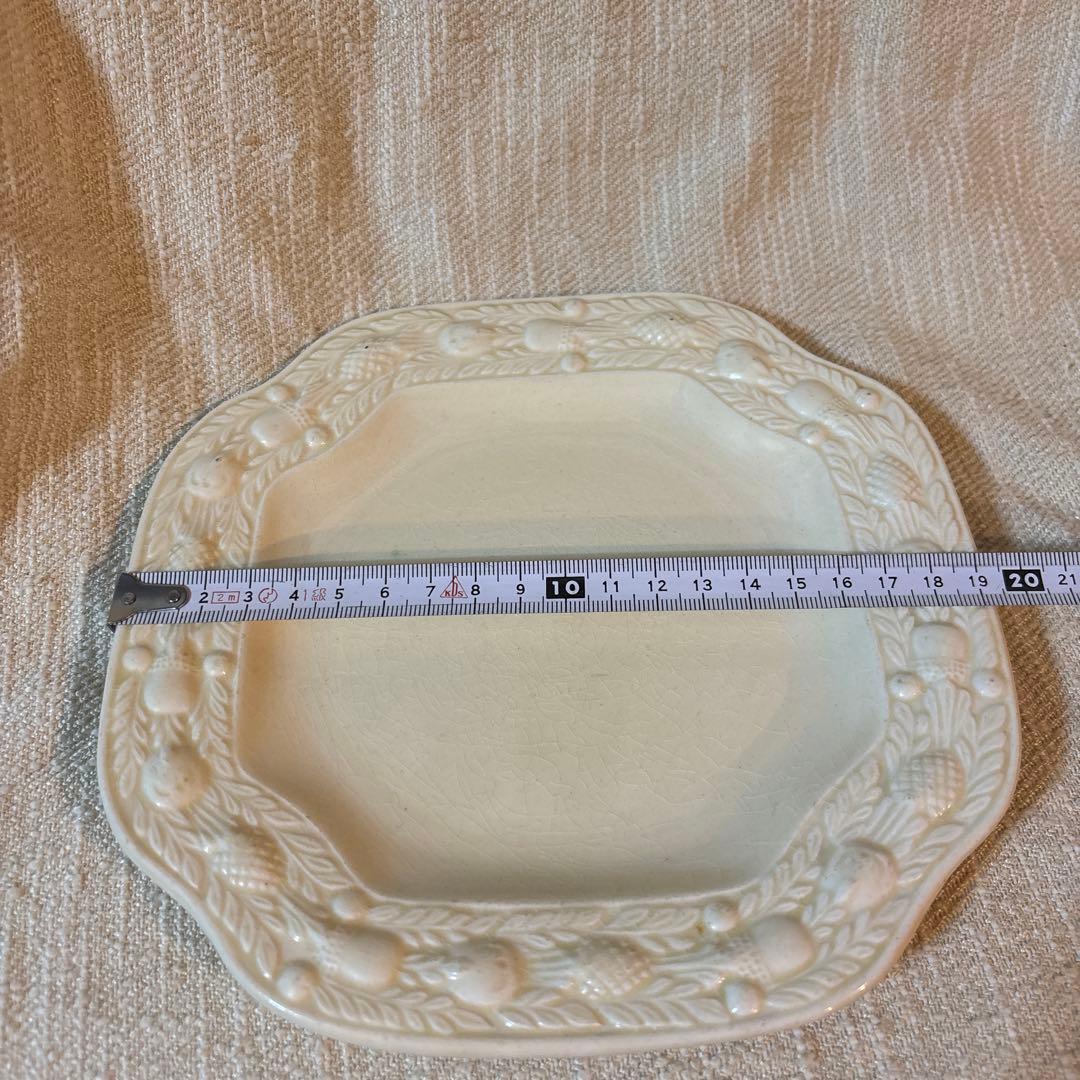 アダムスロイヤルアイボリー 英国 プレート