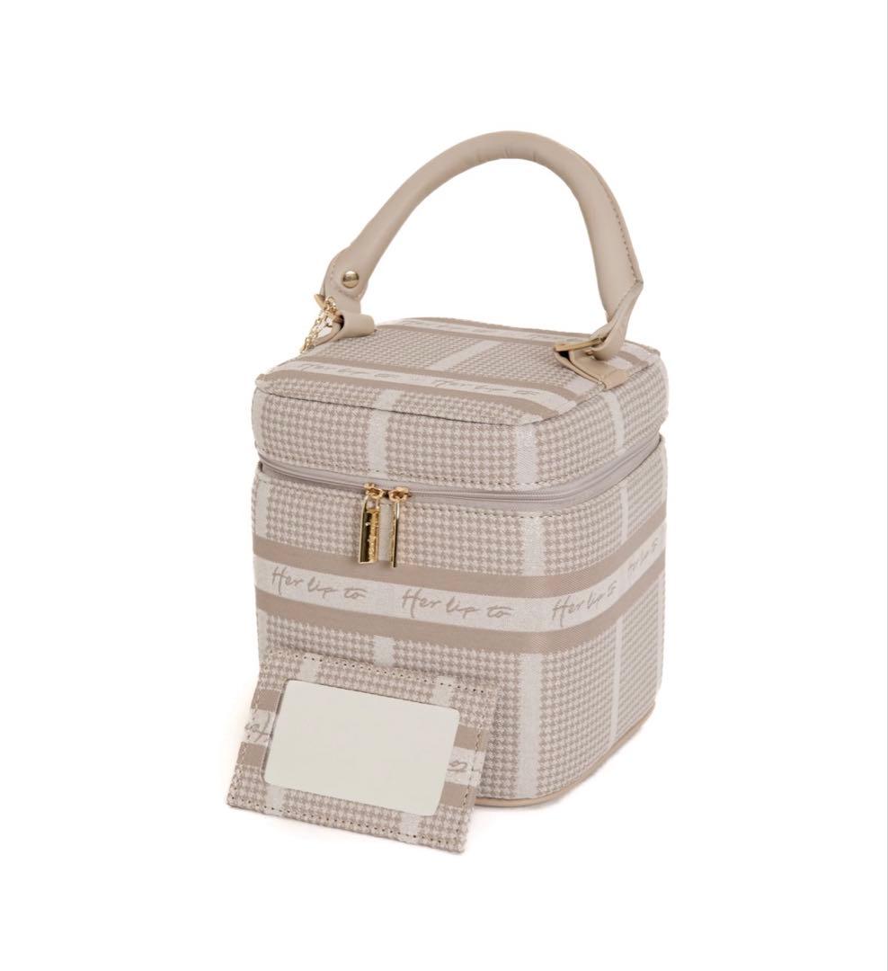 Herlipto バニティバック ピンク