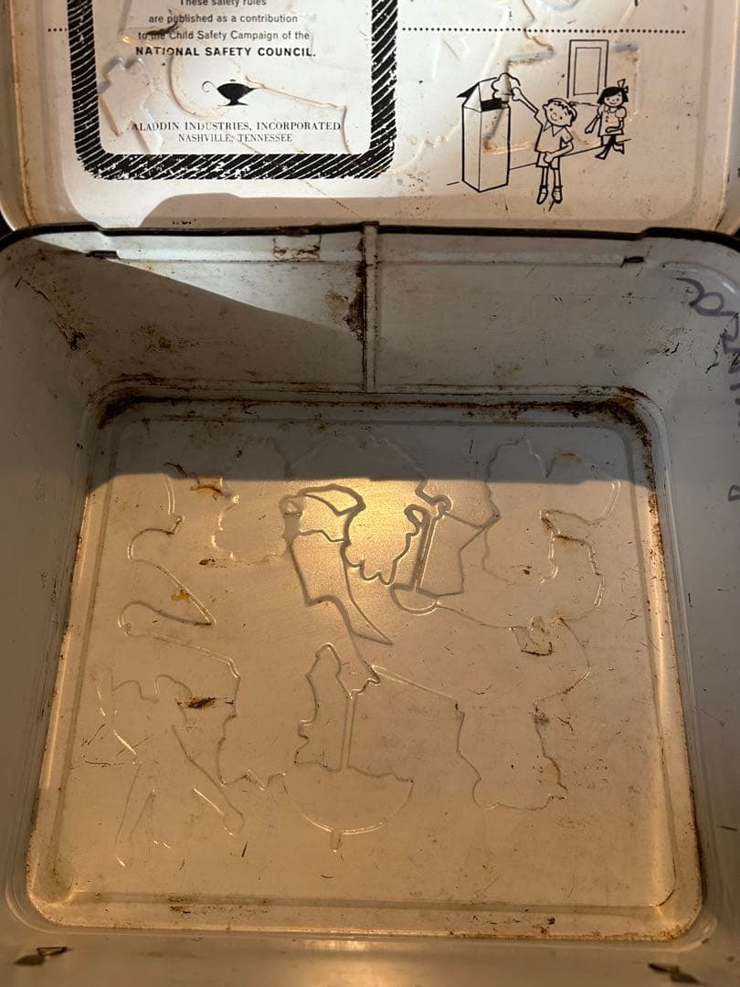 ヴィンテージ 1961年 ヨギベアと仲間たちのメタルランチボックス