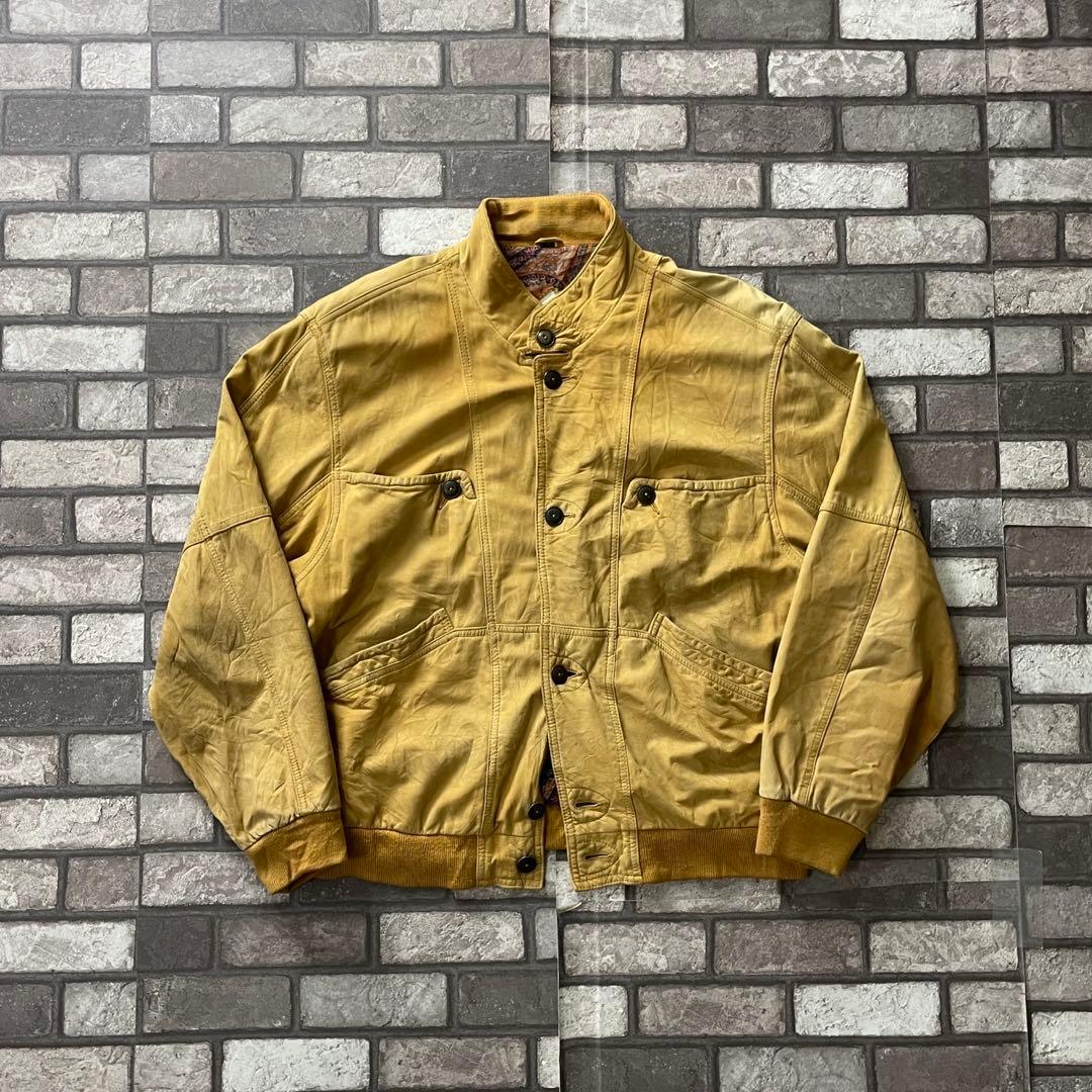 ジャケット・アウター 80's vintage leather swing top blouson