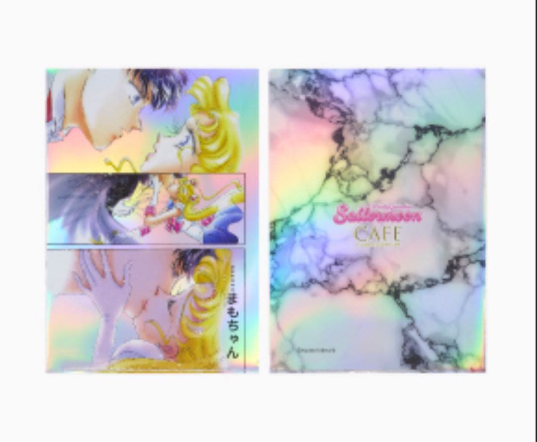 セーラームーン カフェ　クリアファイル　ムーン　A /B /C /D /E