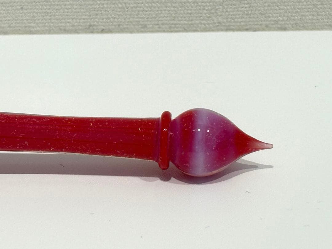 【LUC】ガラスペン ピンク