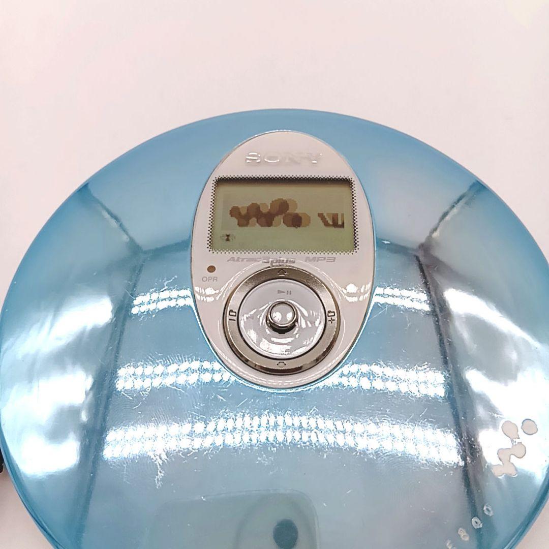 SONY CDウォークマン D-NE800 ブルー D-EJ955シルバー