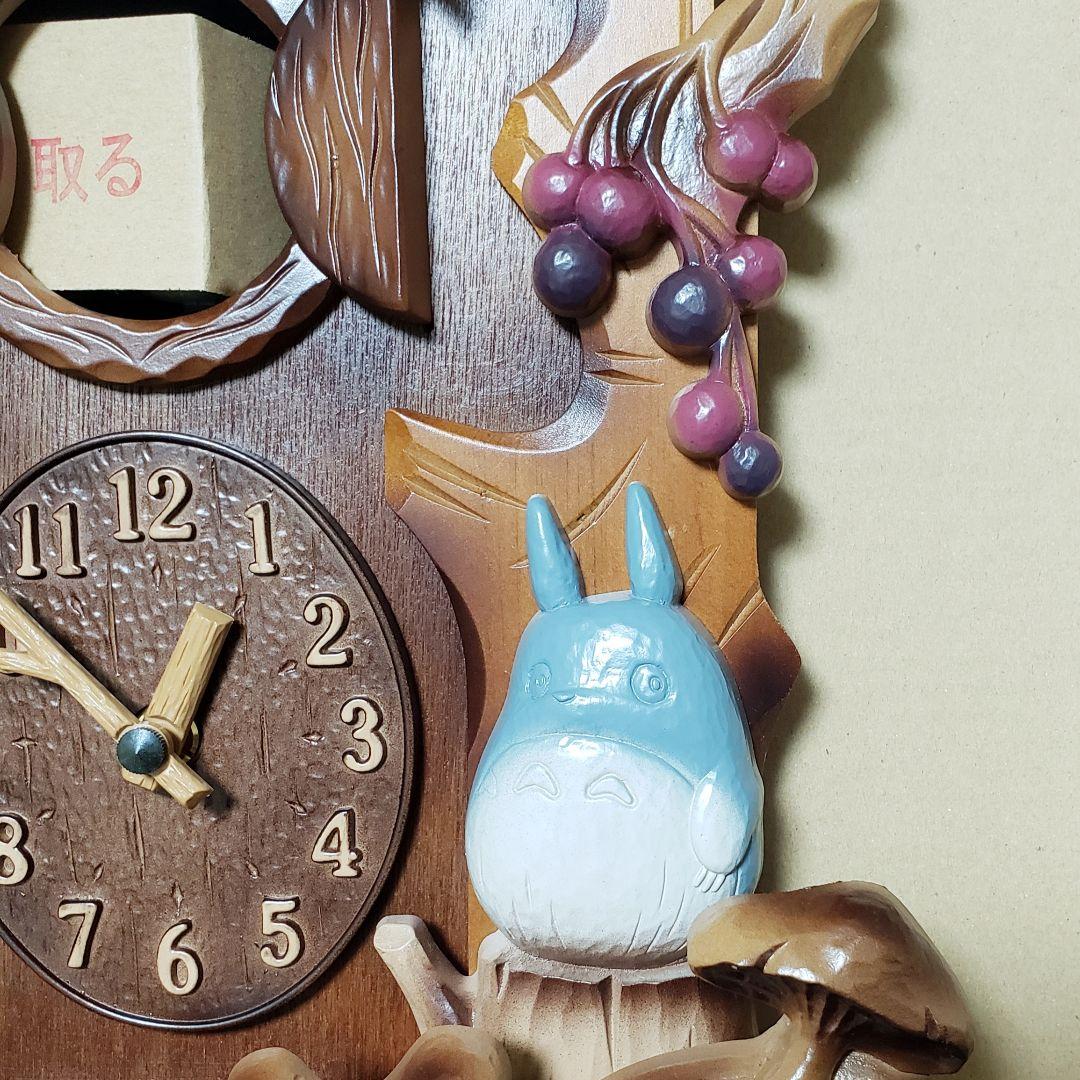 店舗展示品 となりのトトロ M806 RYTHEM 掛時計②