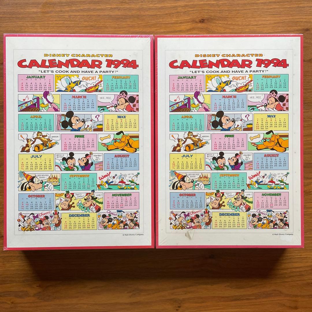 テンヨー　ジグソーパズル　ディズニーカレンダー　1994×2