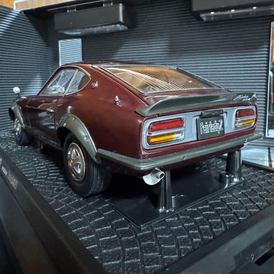 絶版未展示品 京商 1/18 ニッサン フェアレディ 240Z-G マルーン