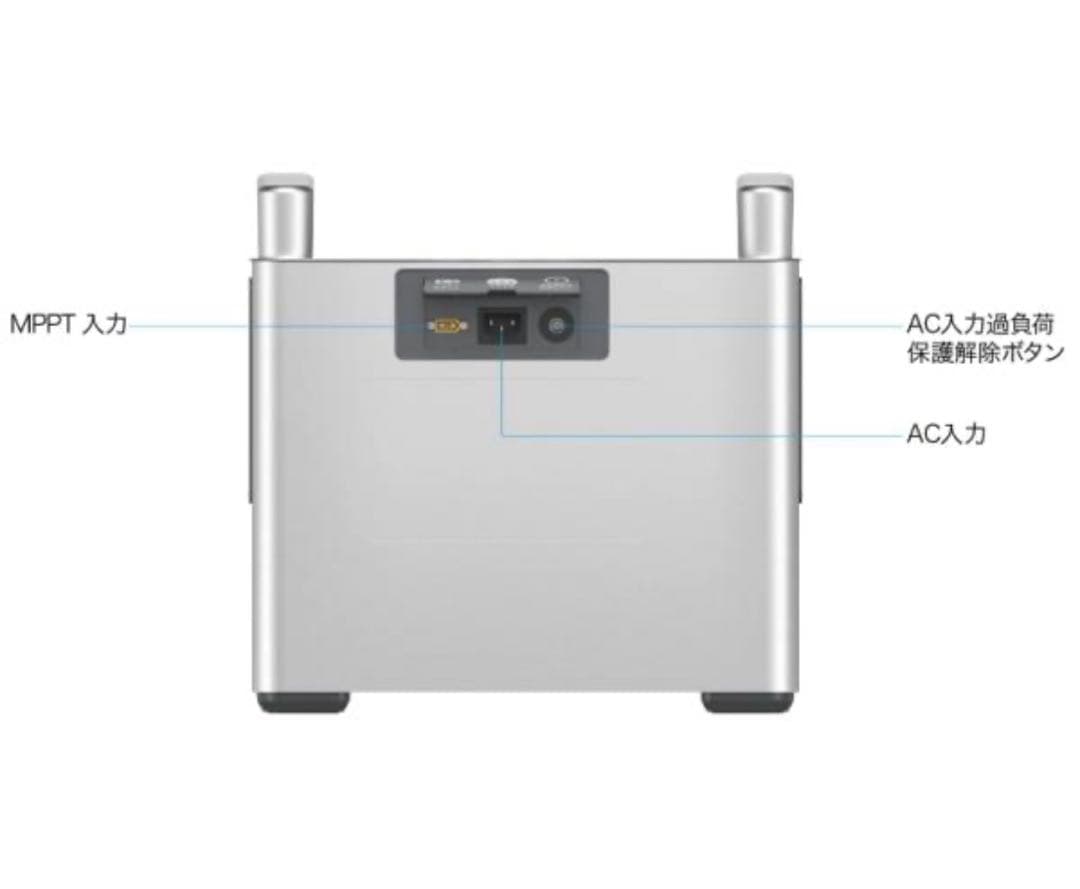 リン酸鉄リチウムイオン電池 AS2000-JP ポータブル電源 本体 高出力