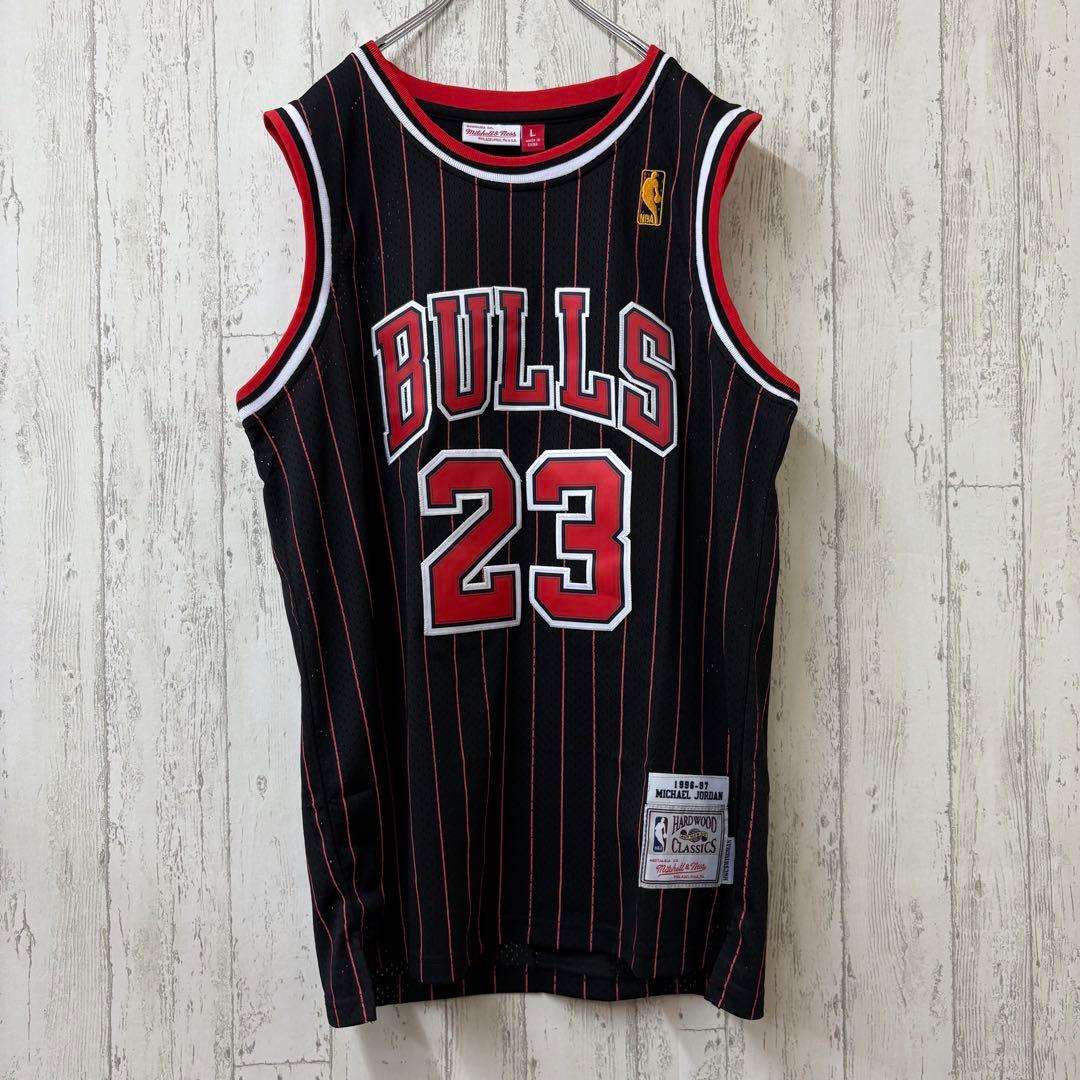 【激レア】NBA シカゴブルズ　ゲームシャツ　ユニフォーム　ジョーダン　刺繍