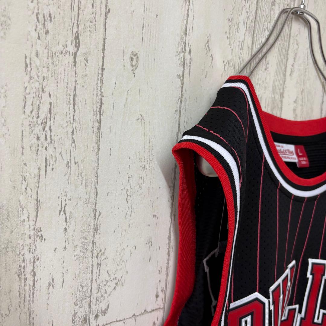 【激レア】NBA シカゴブルズ　ゲームシャツ　ユニフォーム　ジョーダン　刺繍