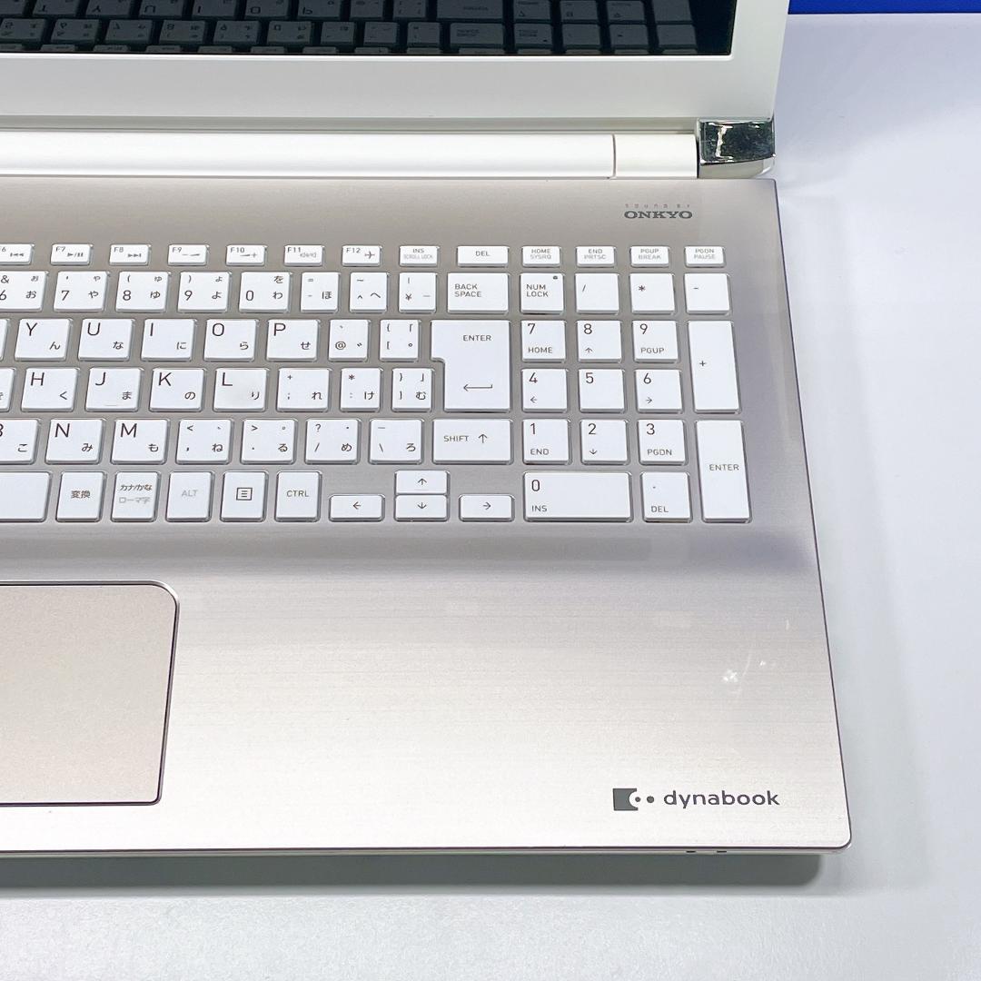 Windows11✨ブルーレイ&快速SSD✨東芝ゴールドノートパソコン薄型カメラ