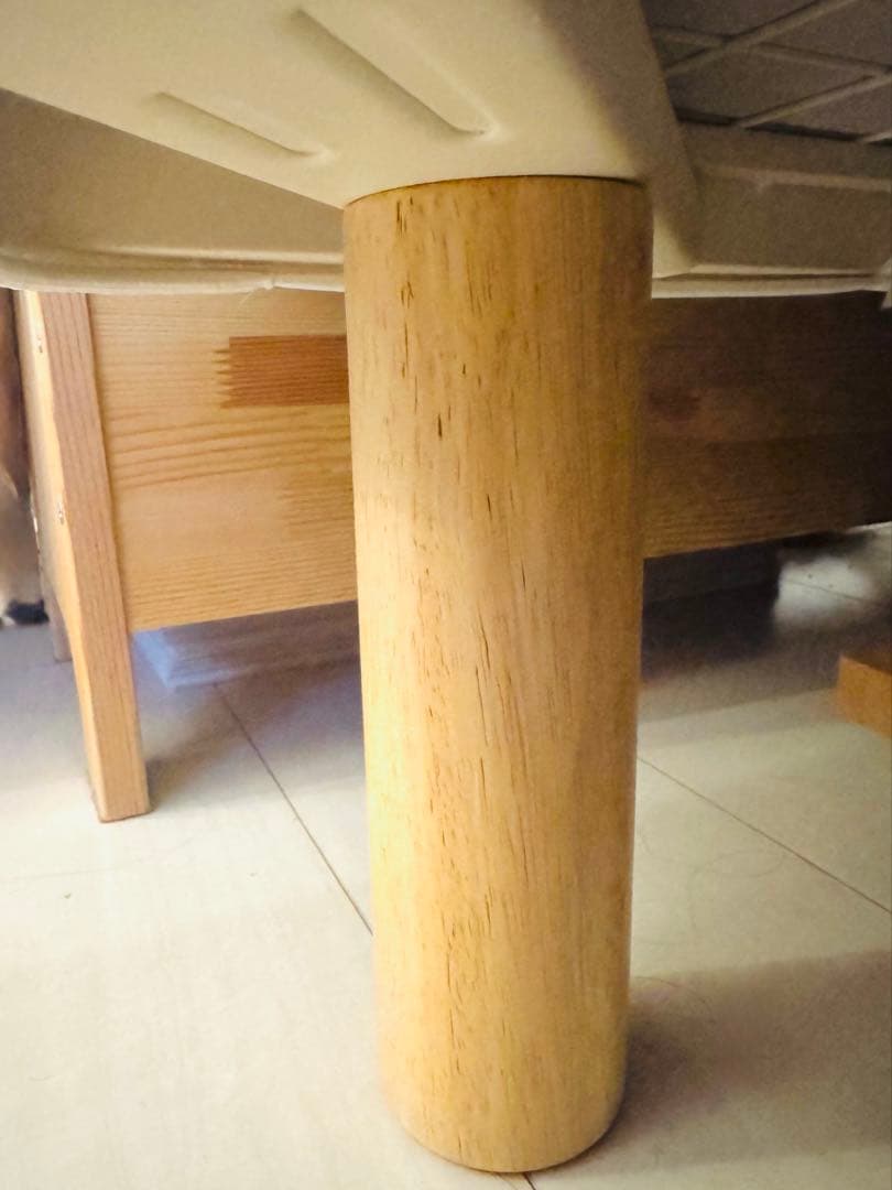 無印良品　脚付きマットレス　シングル