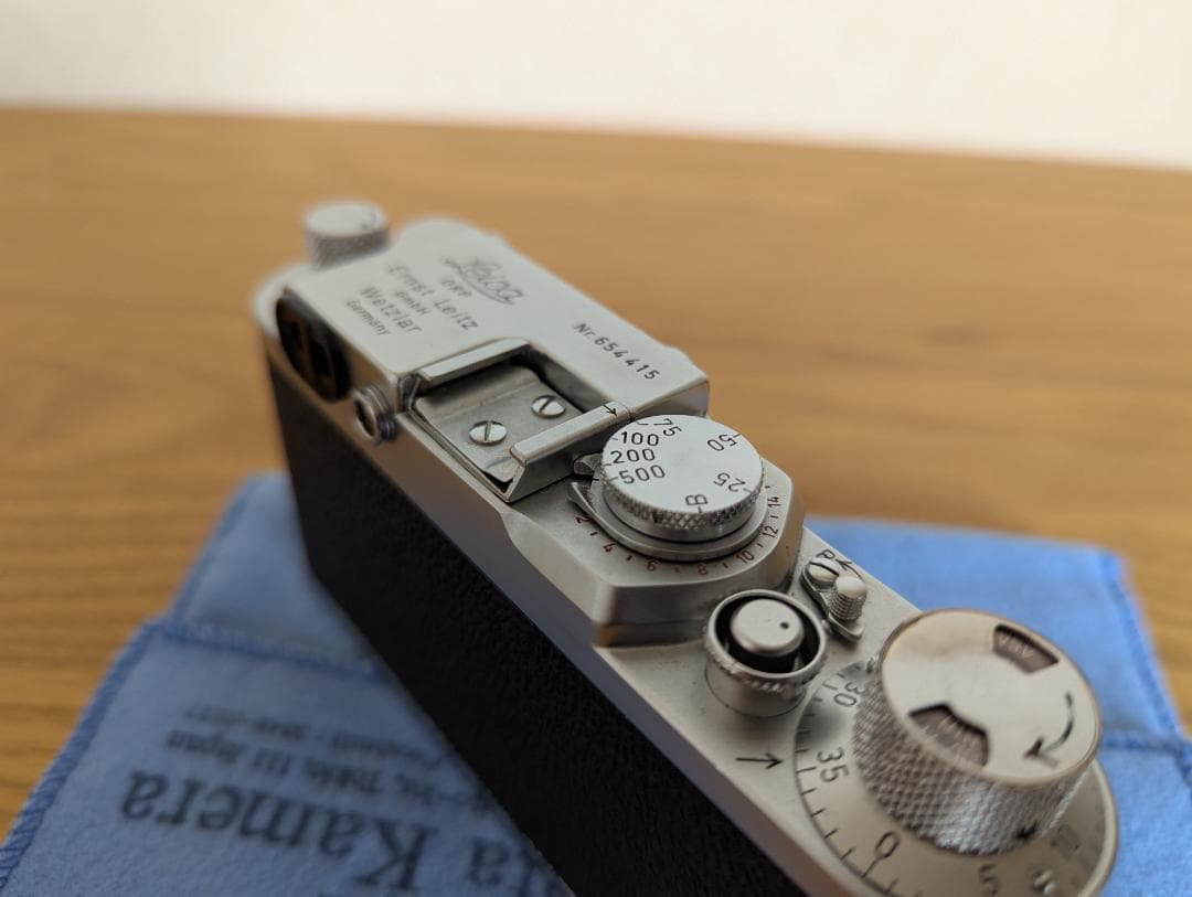 Leica バルナックⅡfとElmar 5cm f/3.5、VALOOセット