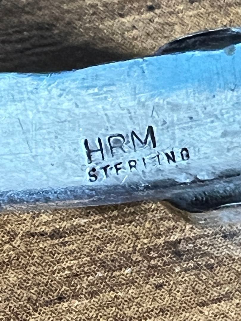 ターコイズ　シルバーバングル　ヘンリーマリアーノ