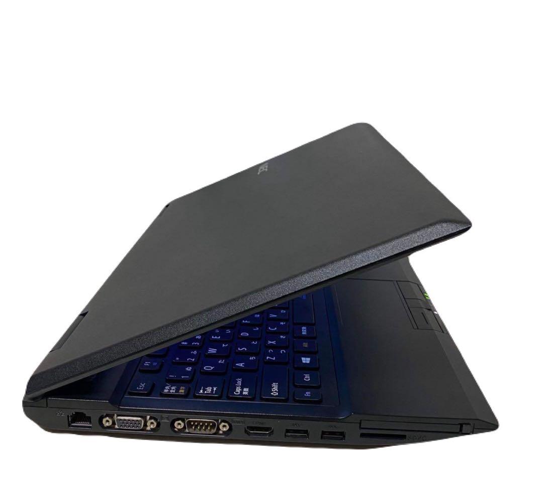 処分価格！ Windows 11 ブラックノートPC 本体、LEDマウス付