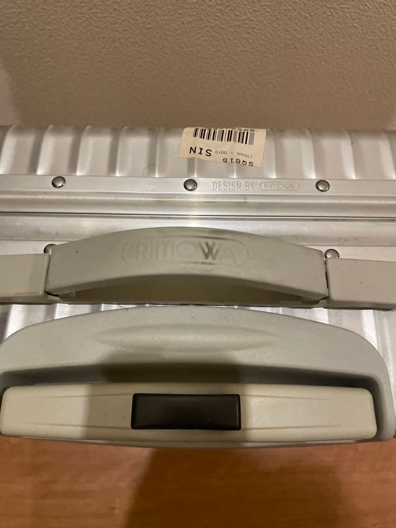 廃盤 青ロゴ RIMOWAクラシックフライト2輪 キャリーケース 32ℓ