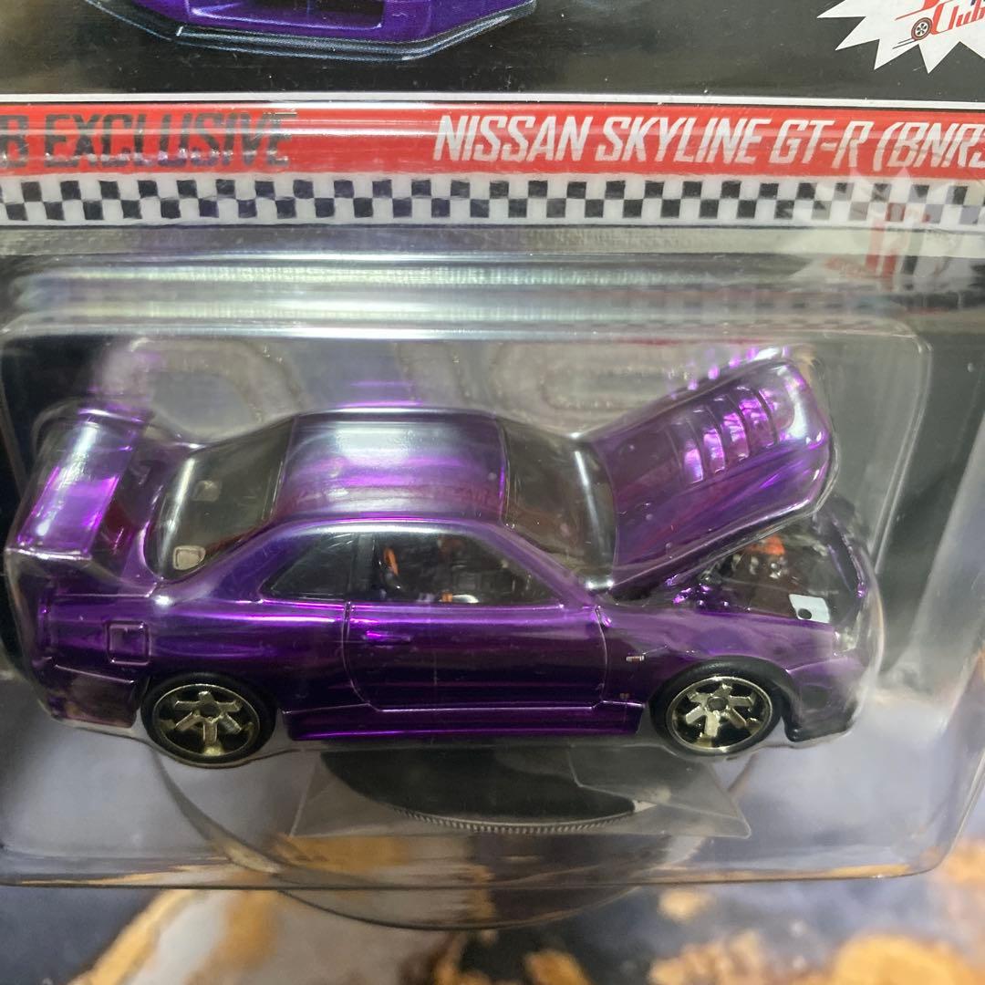 ミニカー Hot Wheels RLC Nissan Skyline GT-R (R34)