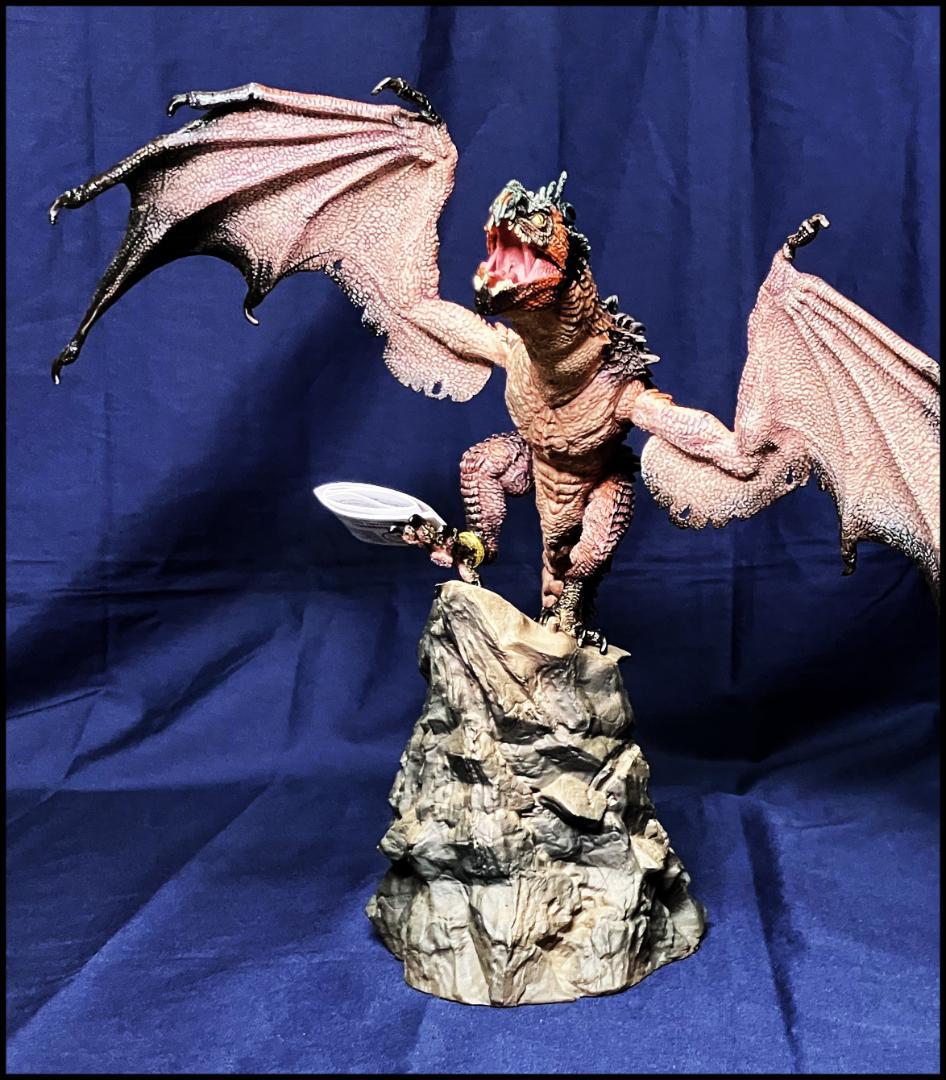 パポ 新品未開封『ドラゴン』フル可動 ファンタジーモンスターアクションフィギュア