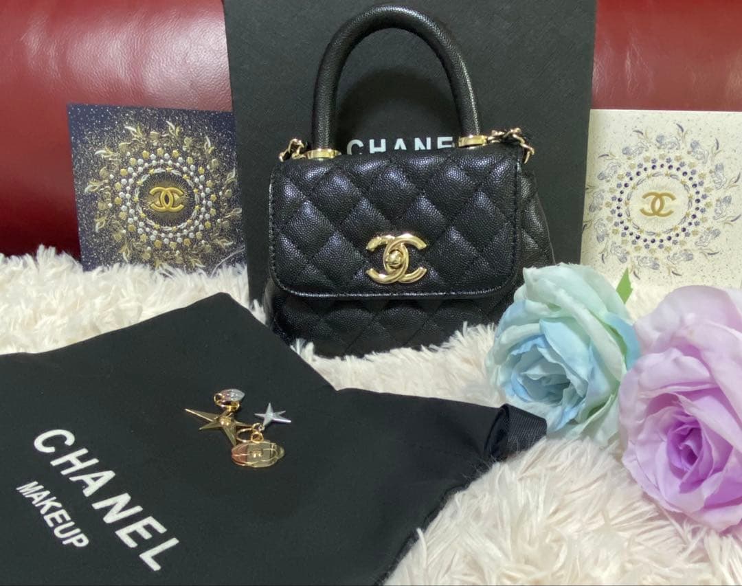 新品☆CHANEL ノベルティ☆ハンドルミニショルダーバッグ