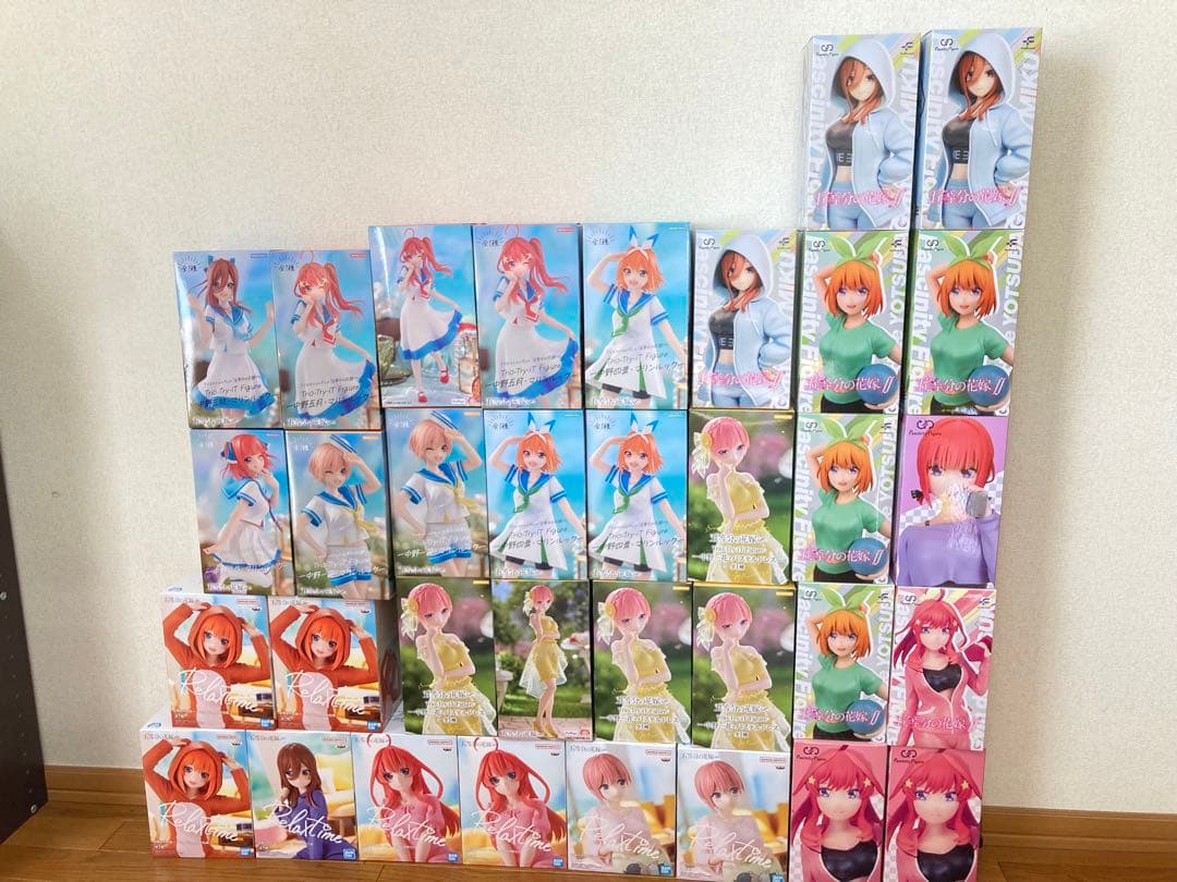 プライズフィギュア　まとめ売り　34個セット　五等分の花嫁