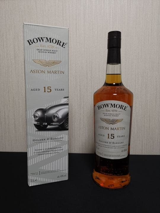 新品 Bowmore ボウモア アストンマーチン 15年 1000ml 限定