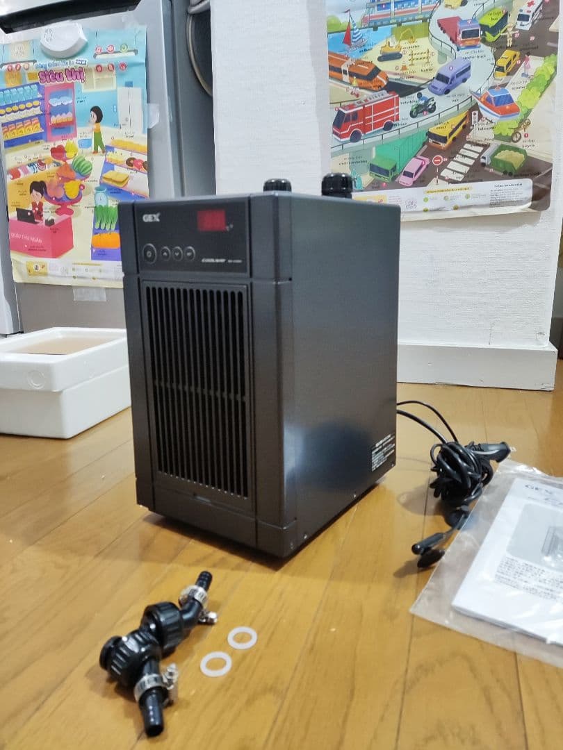 【未使用・開封のみ】GEX クールウェイ BK-C120 水槽用クーラー