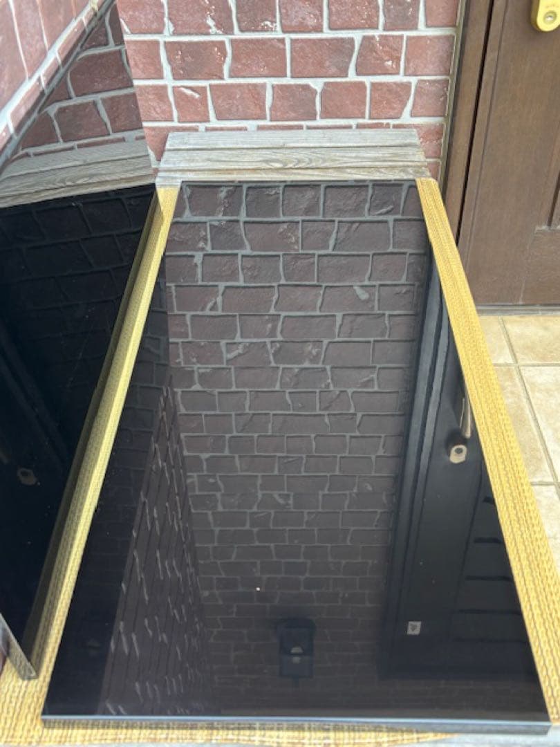 茶道具 黒真塗 長板 敷板 一双 炉・風炉用