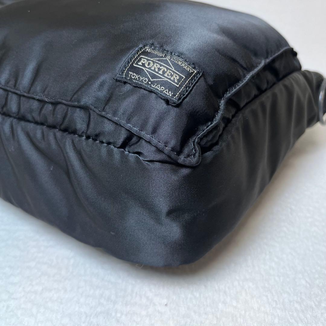 ☆美品☆ ポーター タンカー ブリーフケース 2way ブラック ナイロン 黒