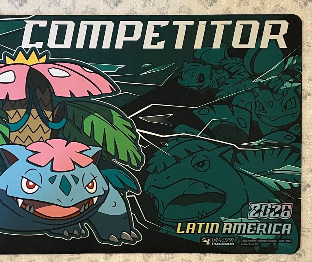 希少 メガフシギバナ チャンピオンシップ プレイマット ポケモンカード 公式品