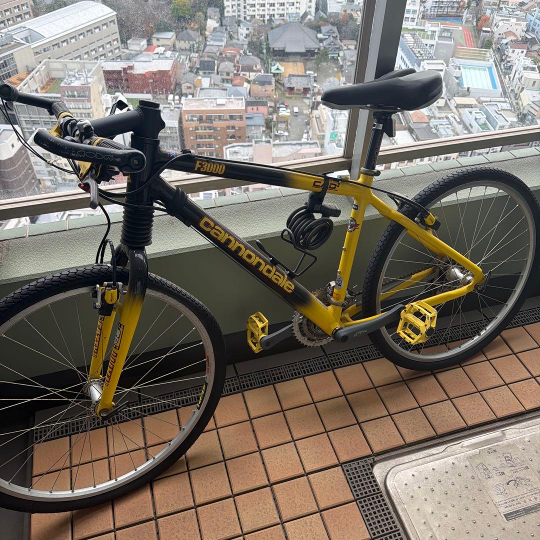 cannondale F3000 マウンテンバイク イエロー