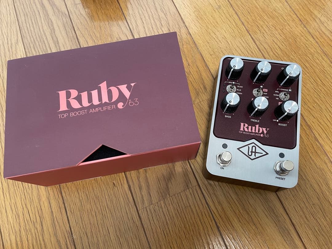 ギター Universal Audio UAFX Ruby