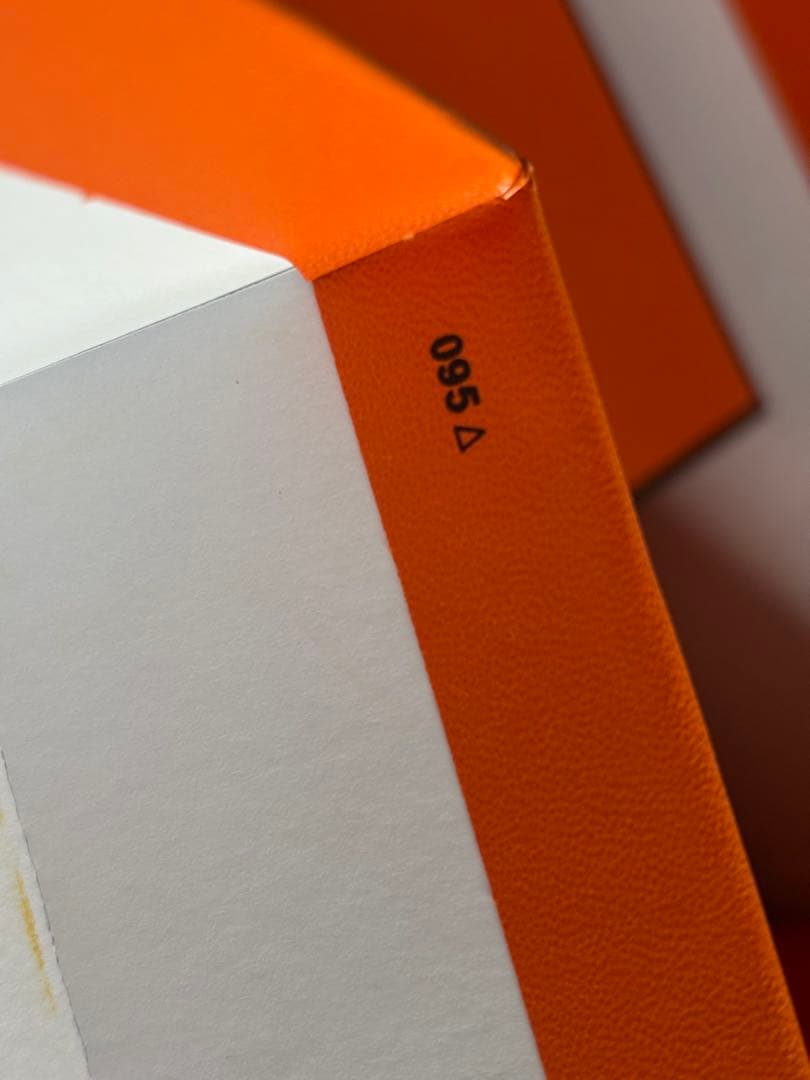 エルメス　オレンジボックス　空箱　ガーデンパーティー　095