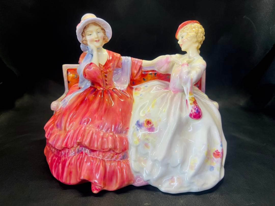 陶器製女性像 置物 置物