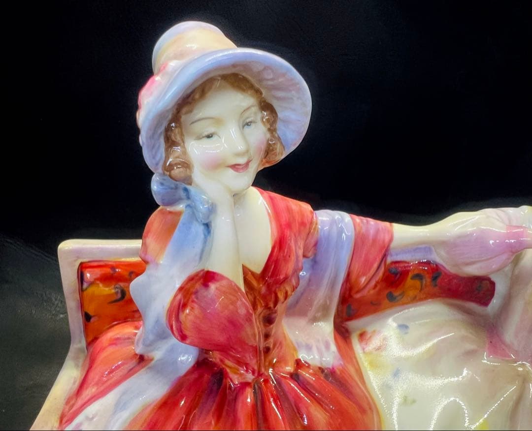 陶器製女性像 置物 置物