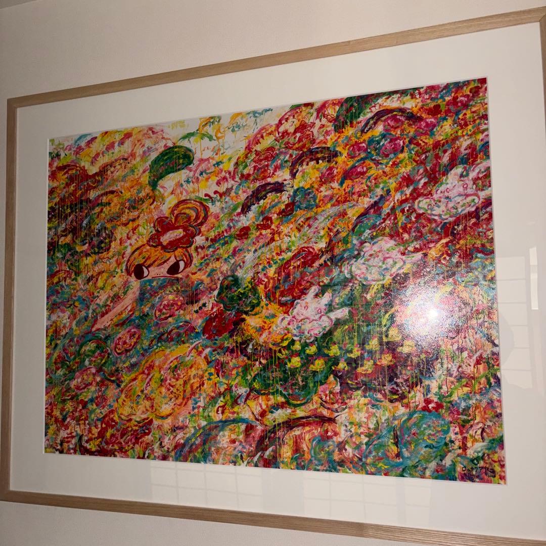 ロッカクアヤコ 【Untitled】 2022年 シルクスクリーン サイン入り