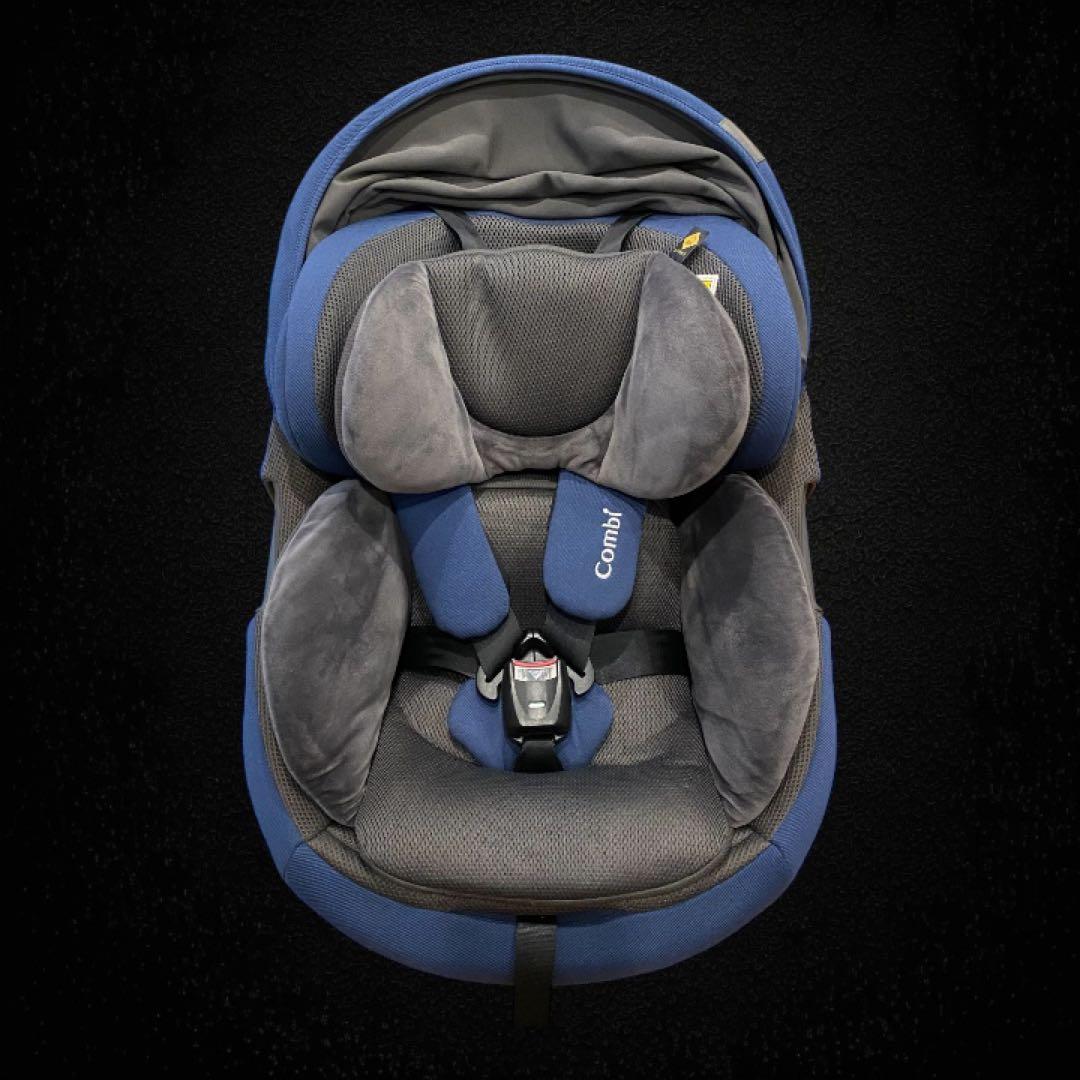 極美品✨Combi チャイルドシート THE S ネイビー クリーニング済み