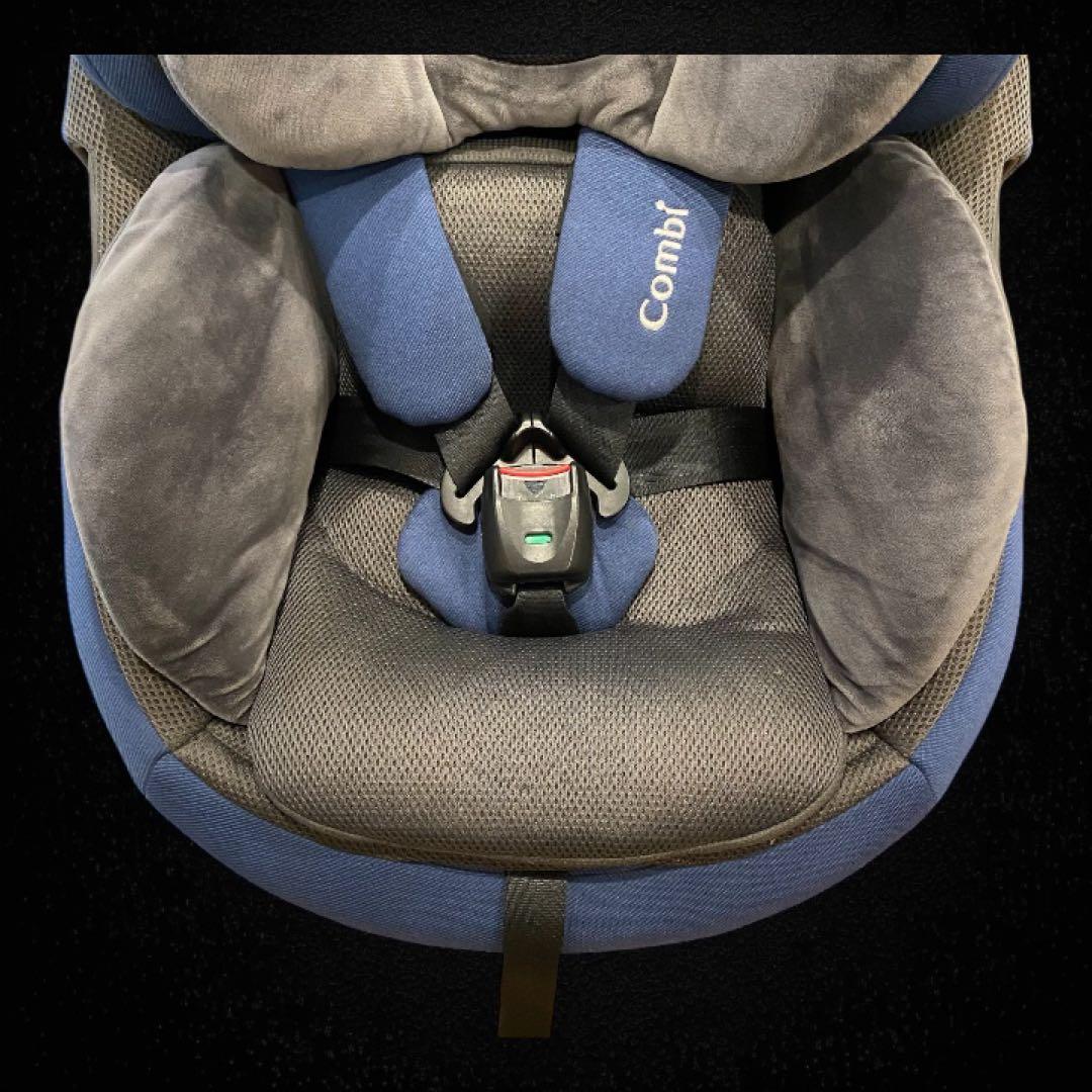 極美品✨Combi チャイルドシート THE S ネイビー クリーニング済み