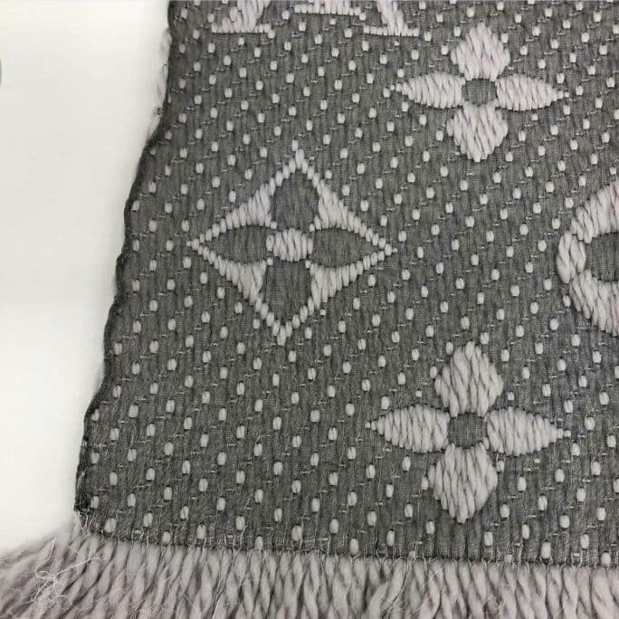 miyu様　ヴィトン✨保存箱付き　マフラー　グレー　M74742 エシャルプ