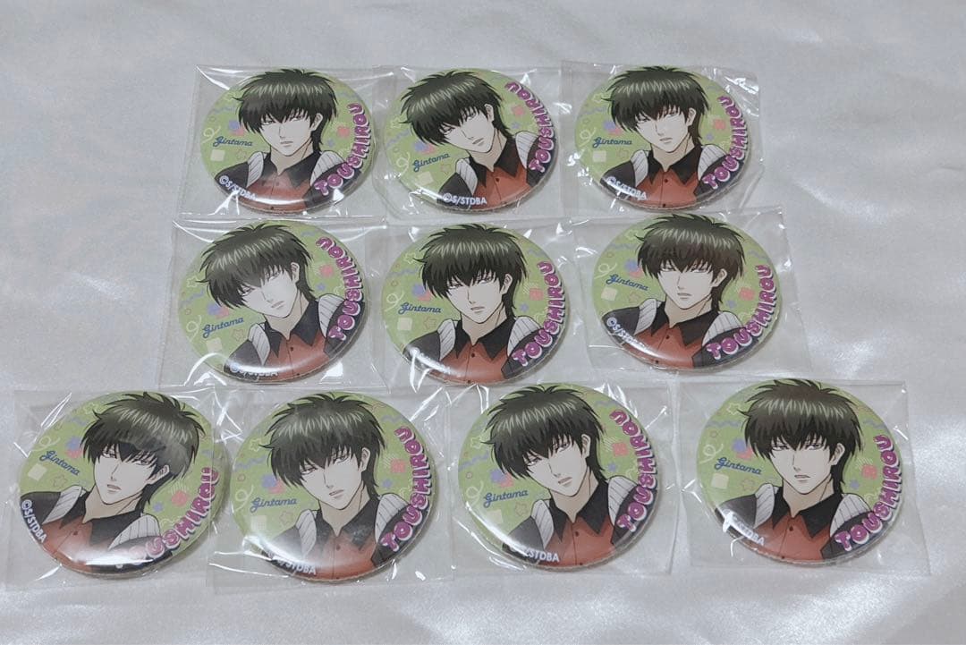 銀魂 レトロポップ 缶バッジ 土方十四郎 10点セット