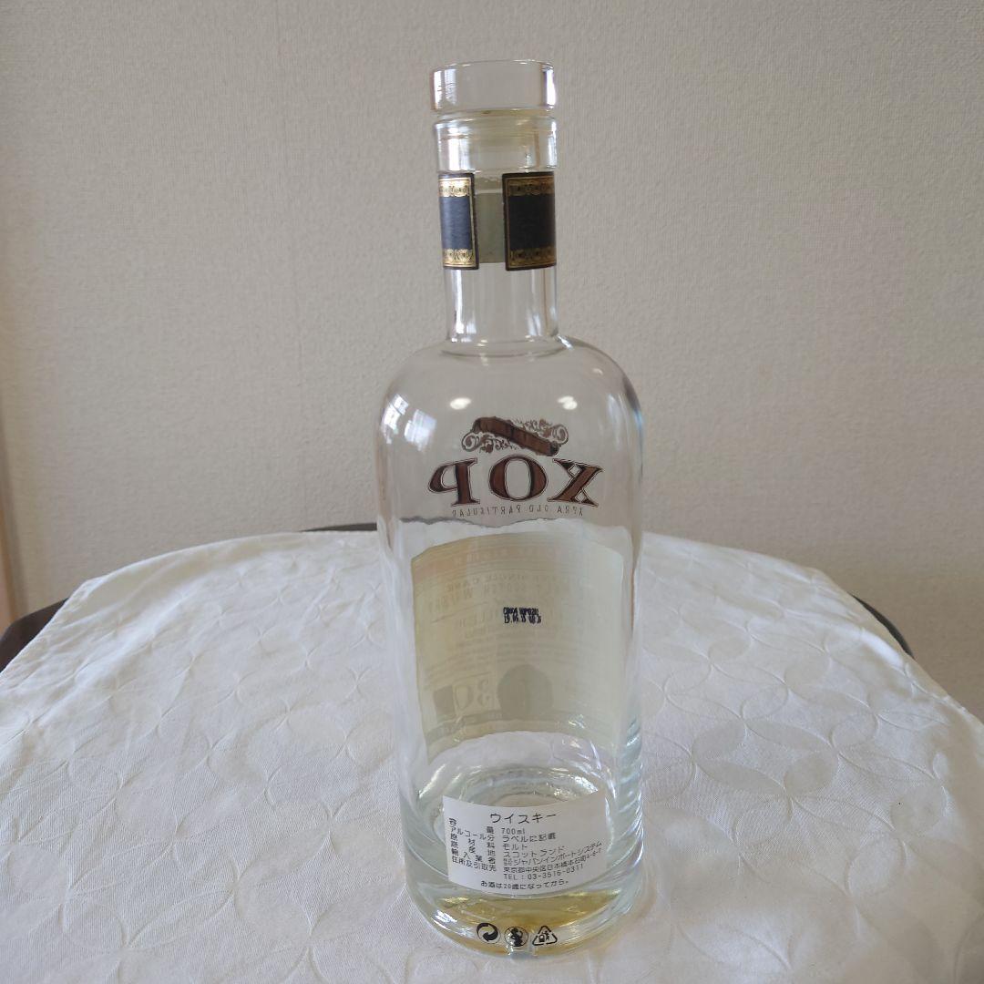 ウィスキーマッカラン１９８９ ３０年XOPダグラスレイン７００m空瓶l木箱付