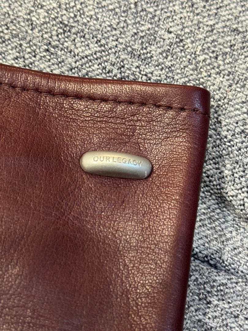 小物 OUR LEGACYBIKER GLOVE CURRANT RED NAPPA