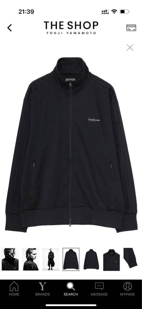 ジャケット・アウター Y-3 KURO TRACK TOP