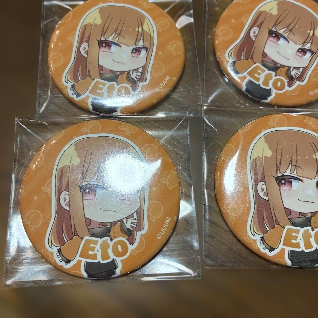 カラフルピーチ　えとさん　缶バッジ　14個セット　おまとめ割引きあり