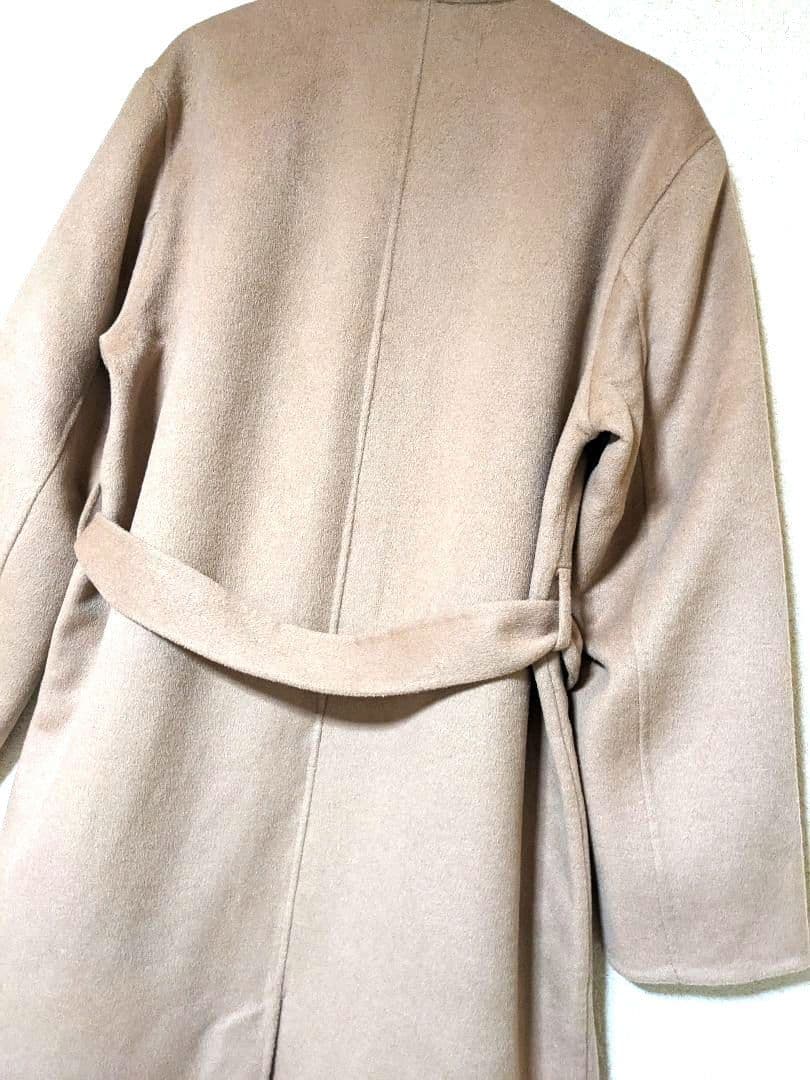 ZARA　ダブルフェイス　ロングコート　ZW　完売　チェスターコート　美品