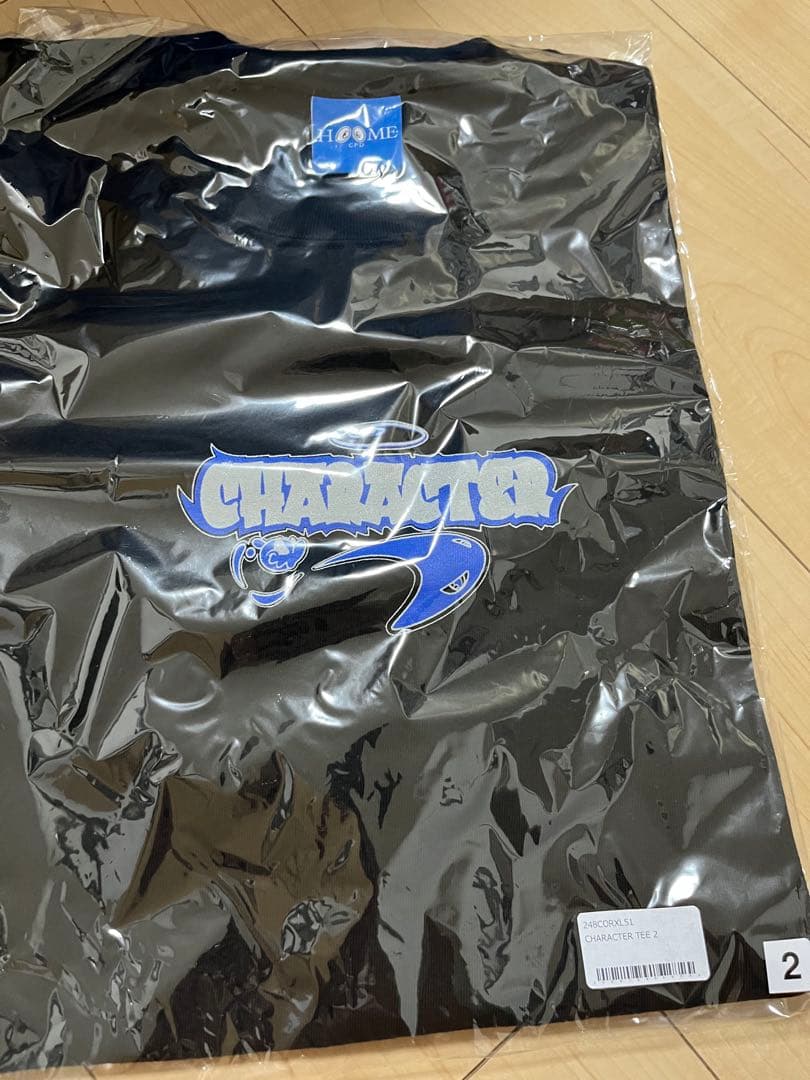 CHARACTER 長谷川慎 パーキングデリバリー 限定Tシャツ　ブラック