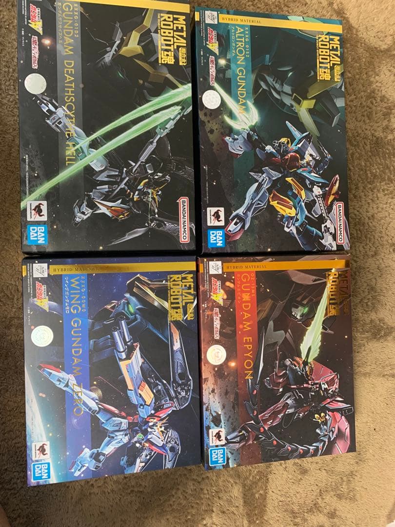 メタルロボット魂　ウイングゼロ　エピオン　デスサイズヘル　アルトロン