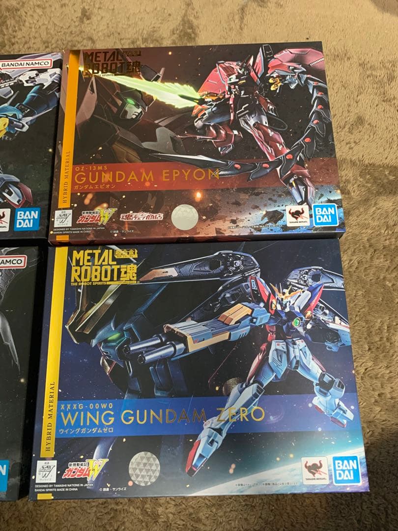 メタルロボット魂　ウイングゼロ　エピオン　デスサイズヘル　アルトロン